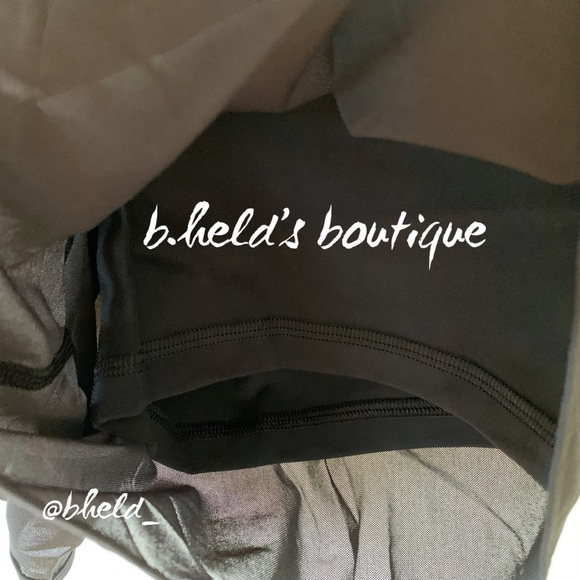 lululemon Nulu and Mesh High-Rise Yoga Short 3.5" in Black Size 4 New NWT - Picture 6 of 16